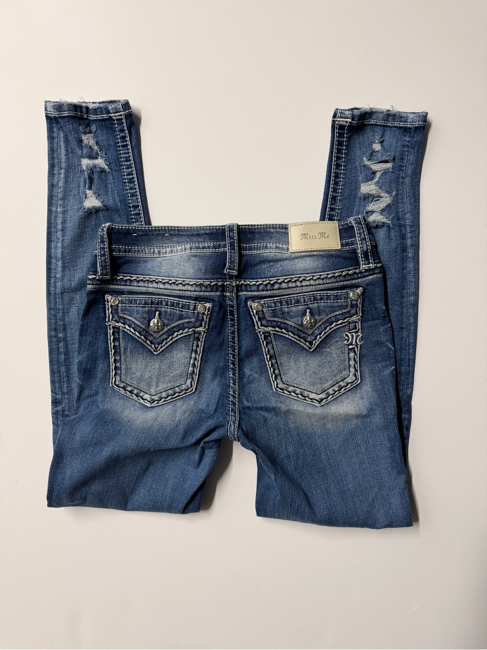 Miss-me Women's Blue and Navy Jeans